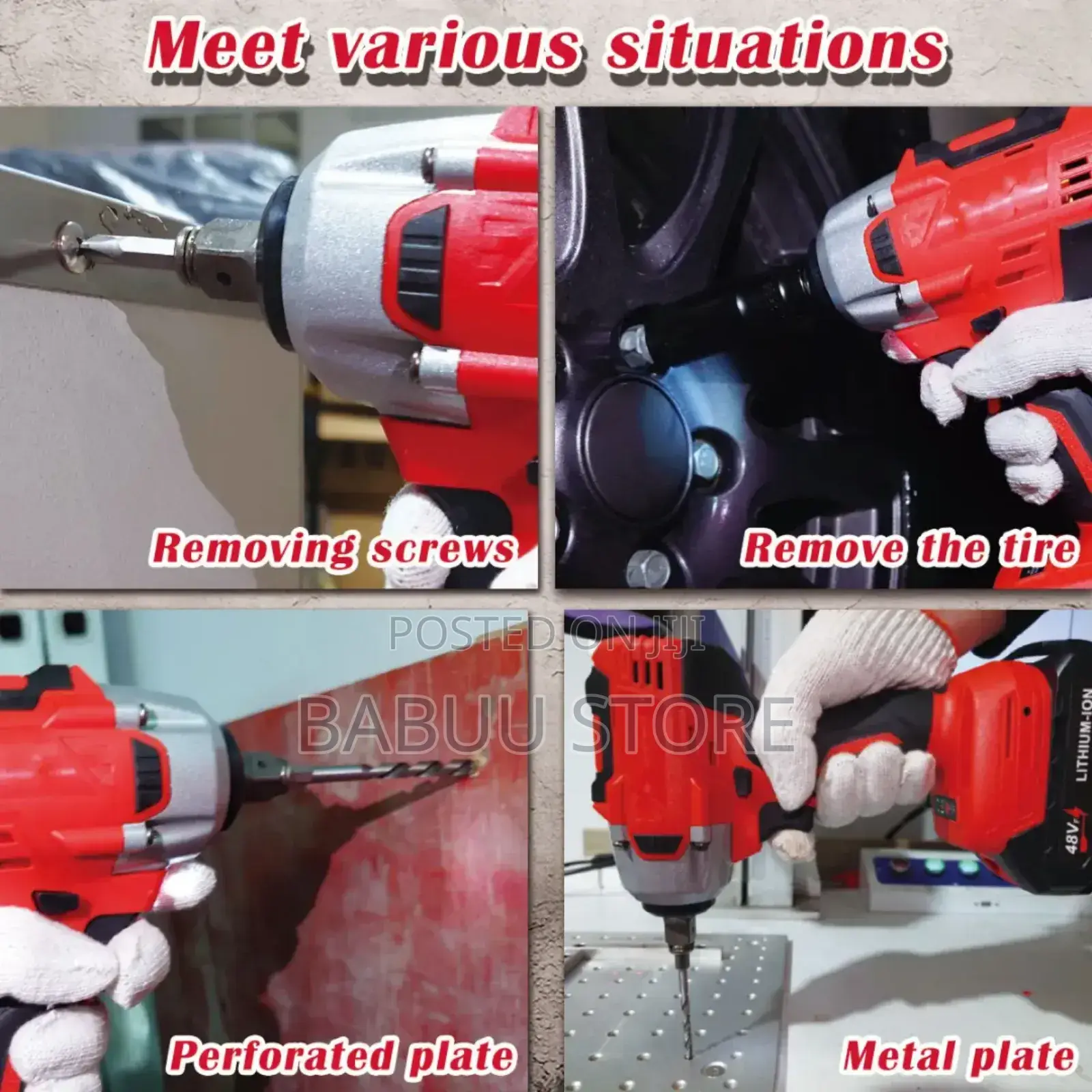 Ed-Hc-48bl Cordless Wrench Ed-Hc-48a