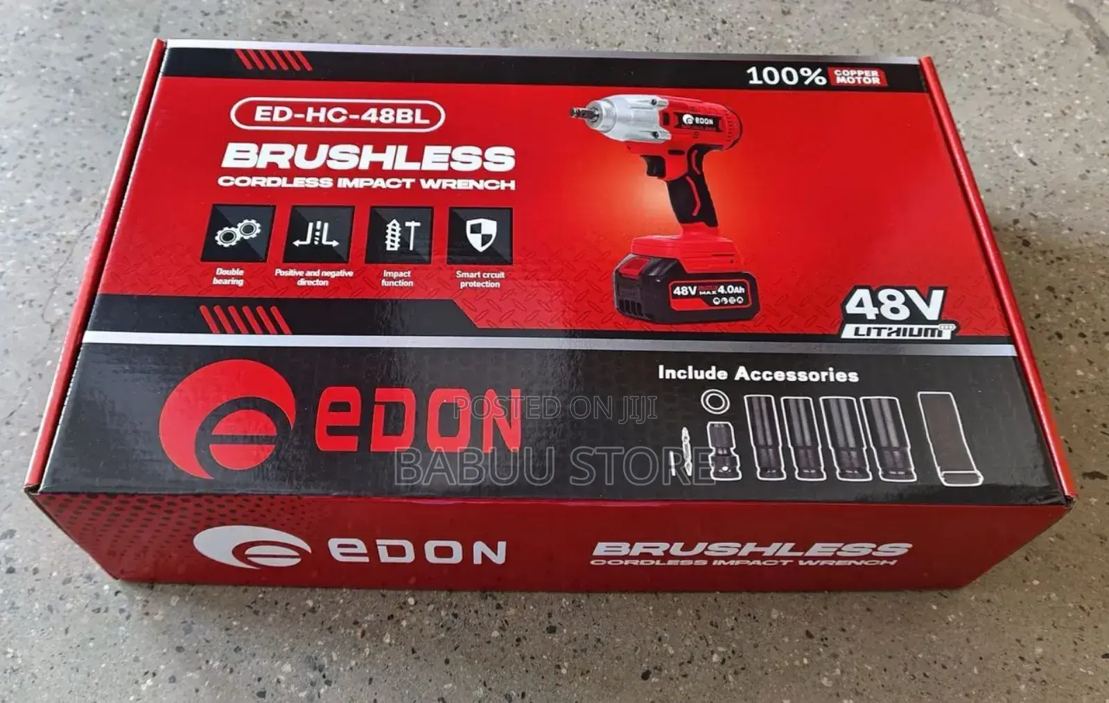 Ed-Hc-48bl Cordless Wrench Ed-Hc-48a