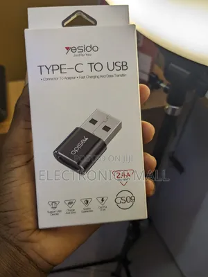 Yesido Gs09 Type-C to Usb Connector to Adapter