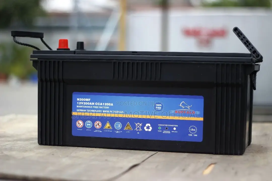 N200 Sealed Maintenance-free Dry Battery 12 V