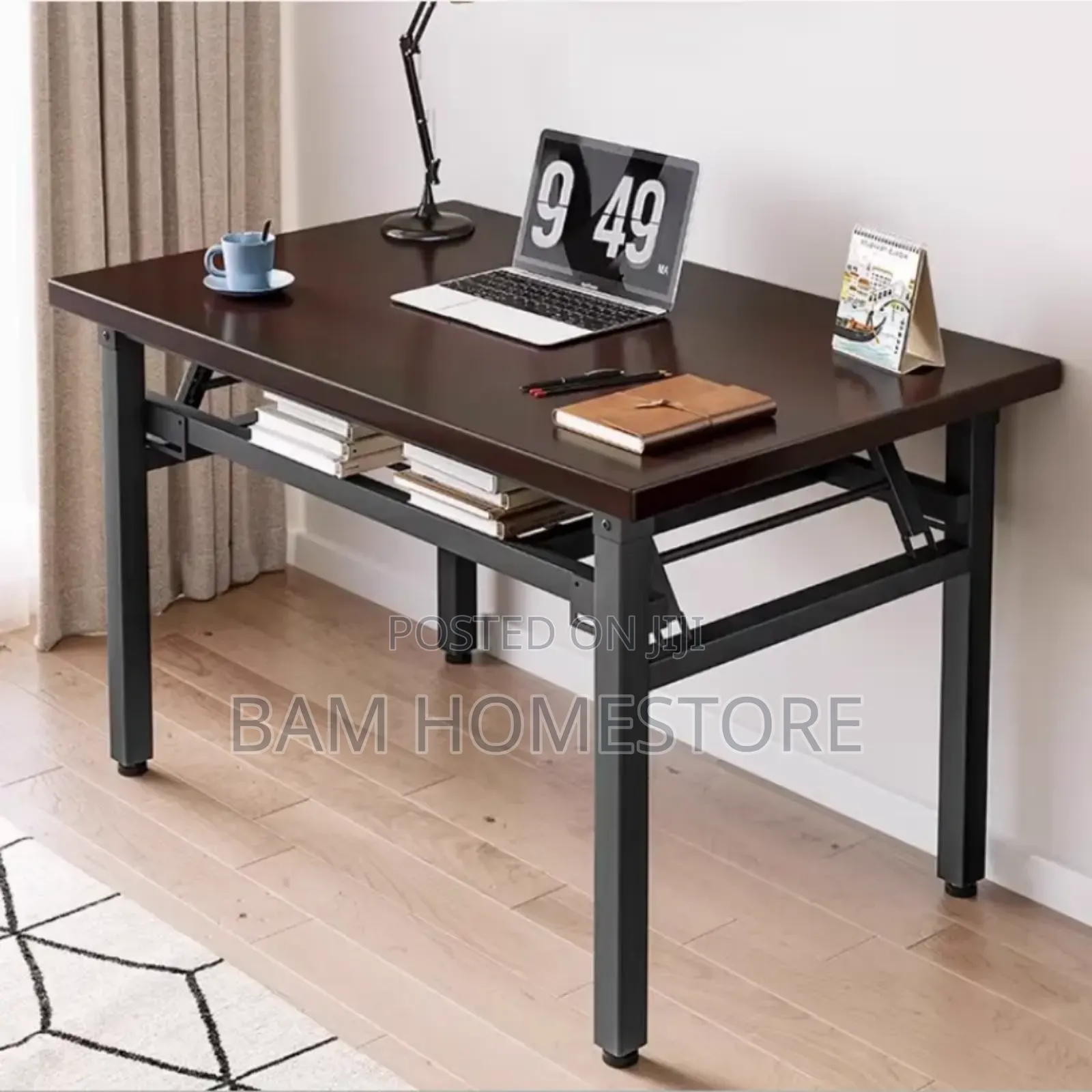 Foldable Home Office Table 120cm