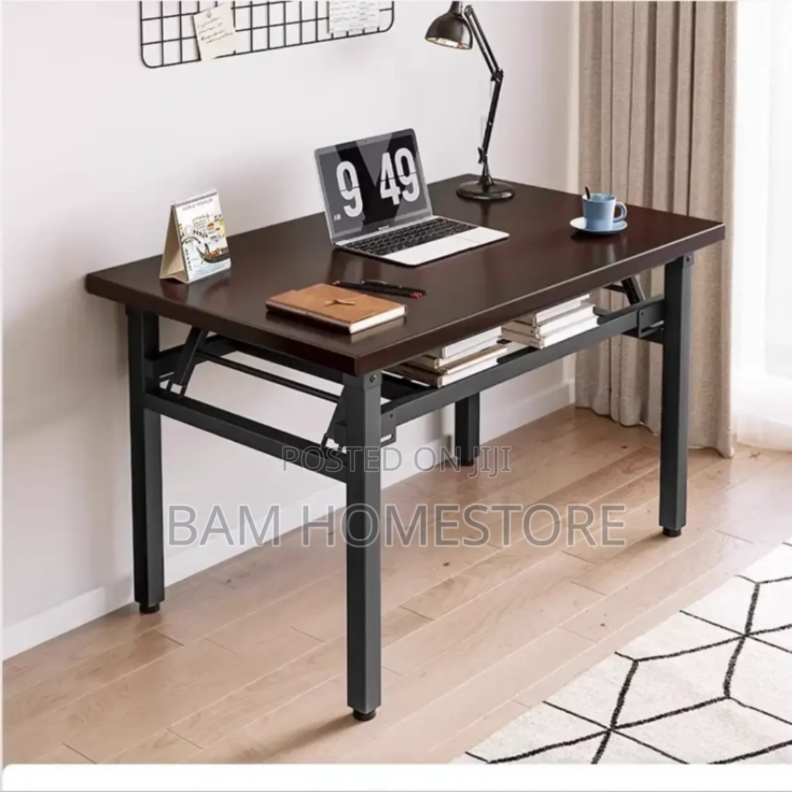 Foldable Home Office Table 120cm