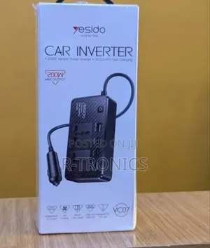 Yesido Vc07 Car Charger Inverter 200w Multiport