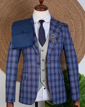 Draft Blue Suit/Suti Za Kiume /Newest One