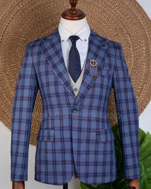 Draft Blue Suit/Suti Za Kiume /Newest One