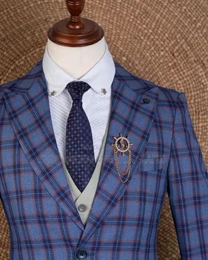 Draft Blue Suit/Suti Za Kiume /Newest One