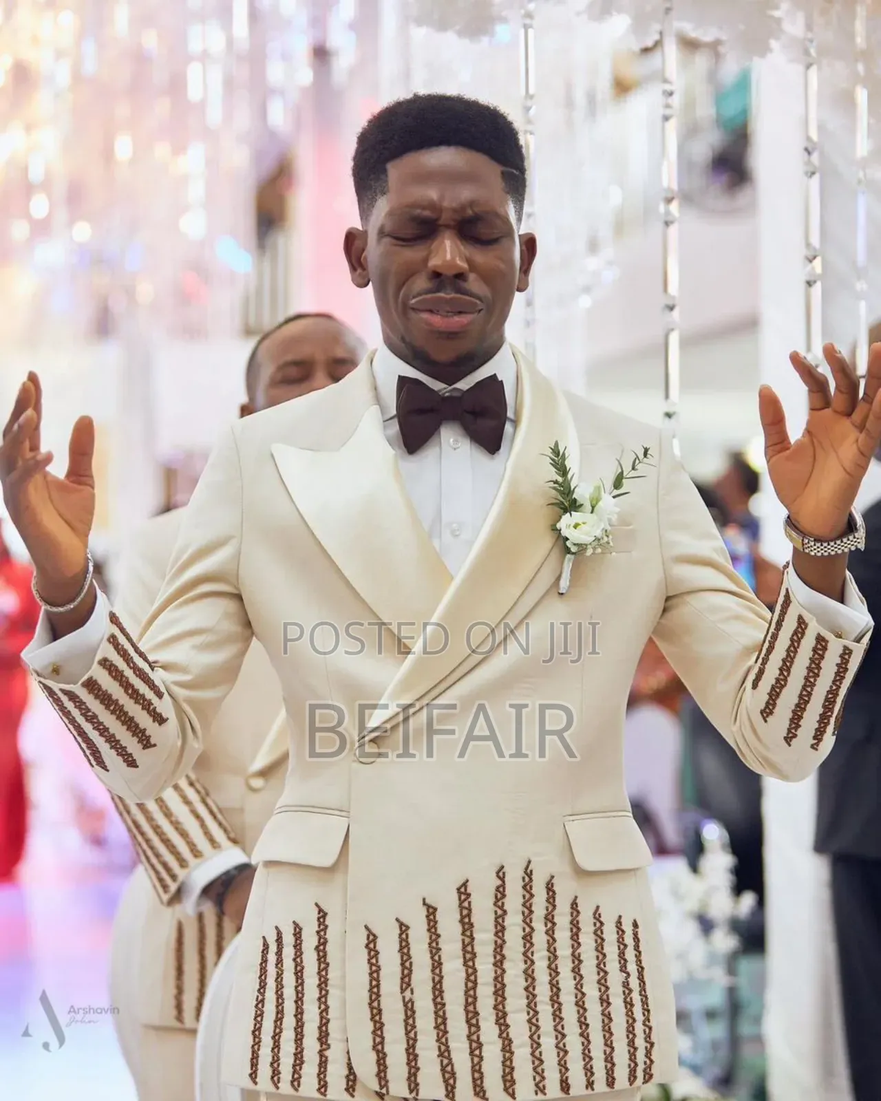 Moses Bliss Wedding Suit