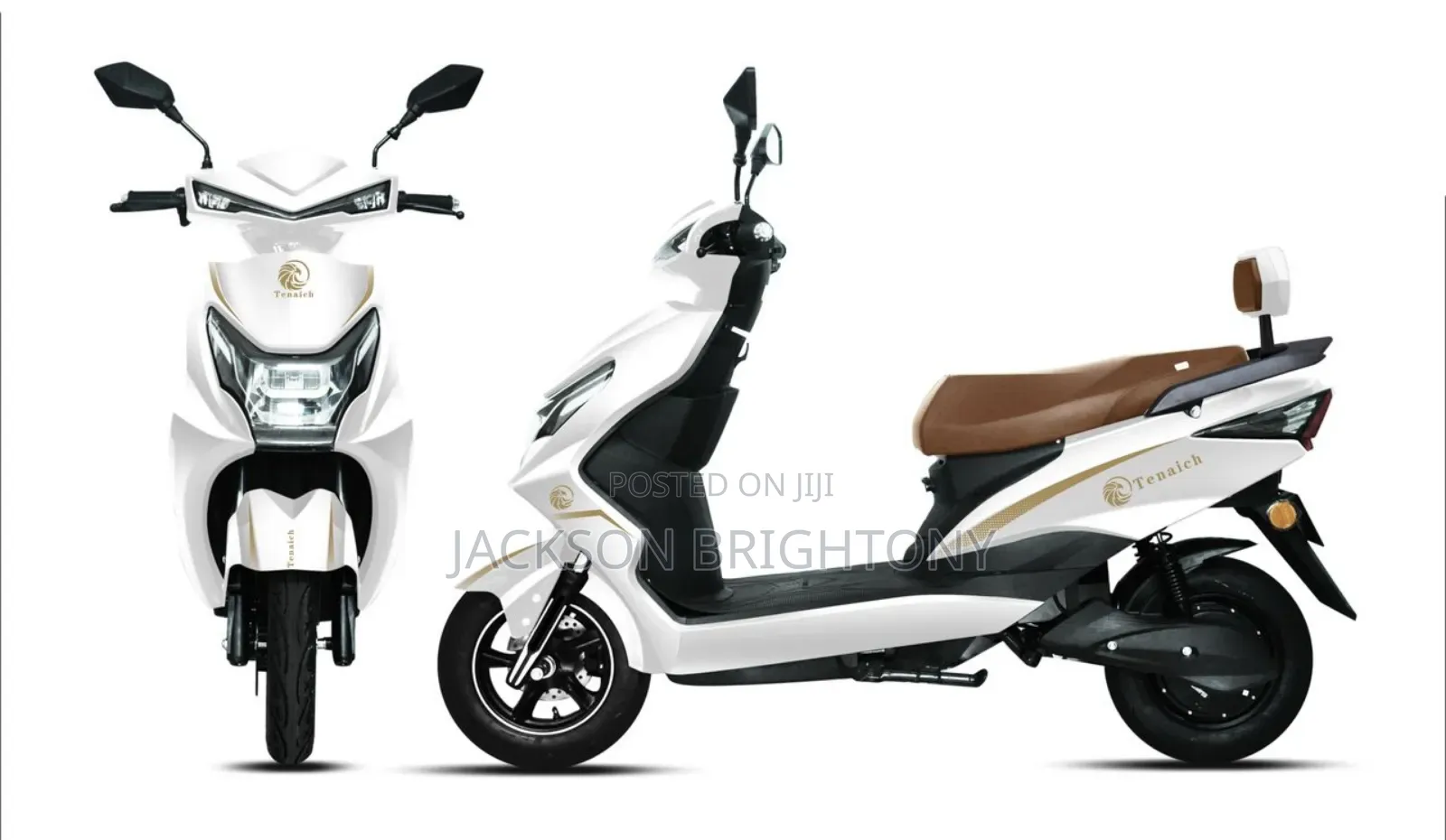New Motorcycle 2025 White