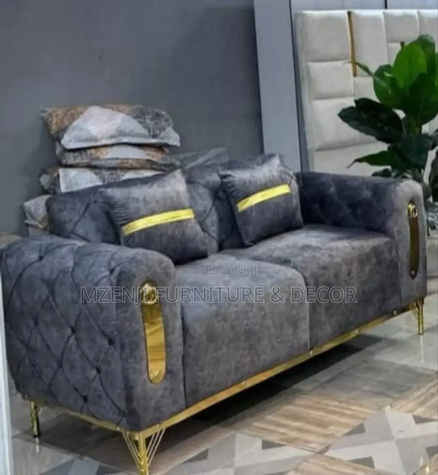 Loveseat Sofa (2seat) Fully Spring and Fibers