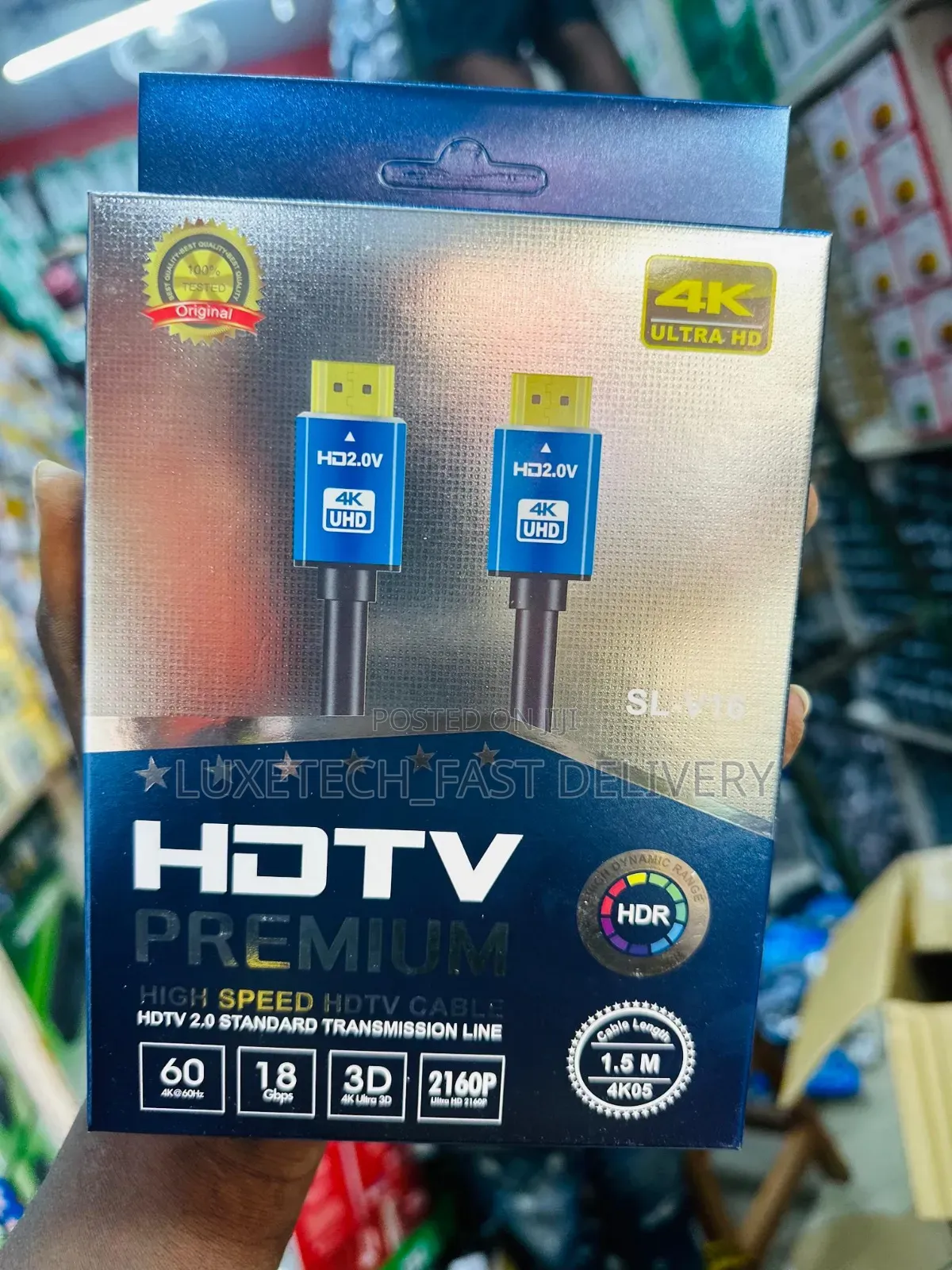  Ultra Hd Hdmi Cable 1.5-Meter