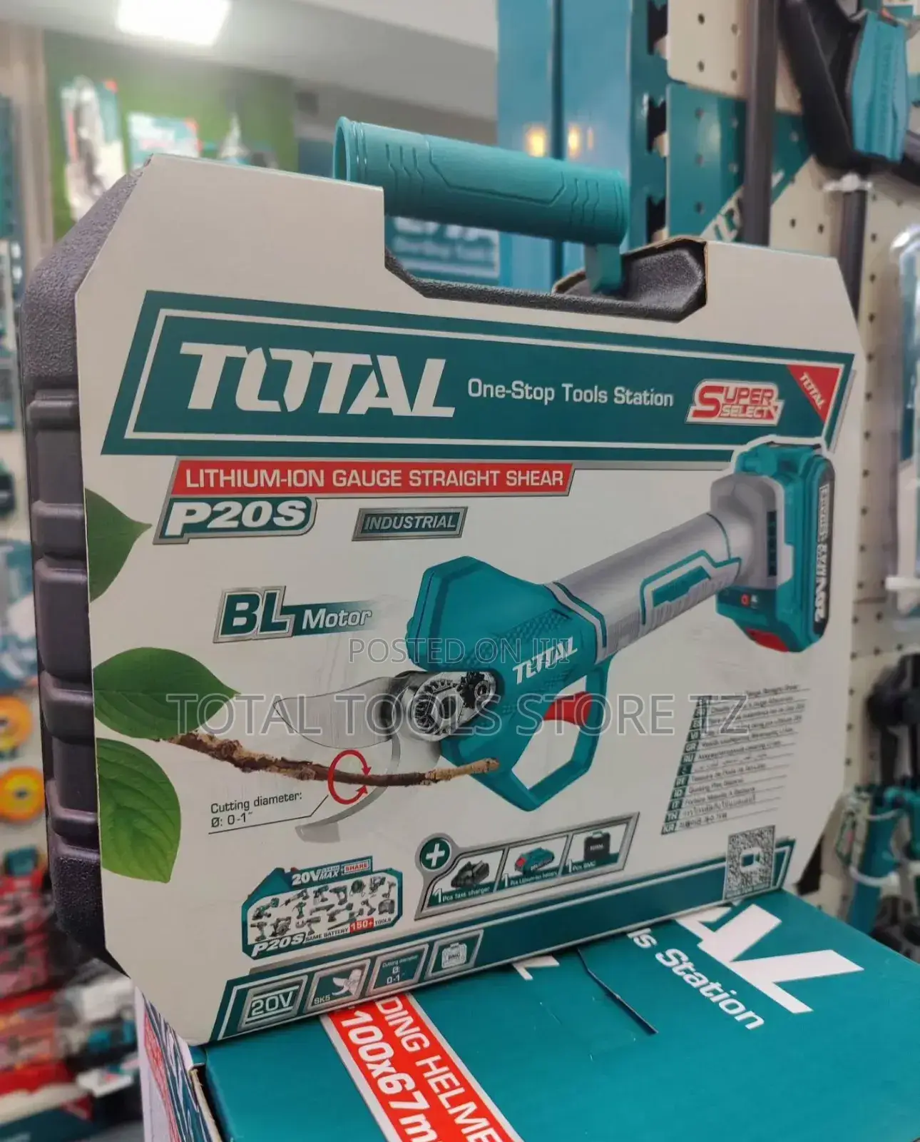 Total Lithium-Ion Gauge Straight Shear