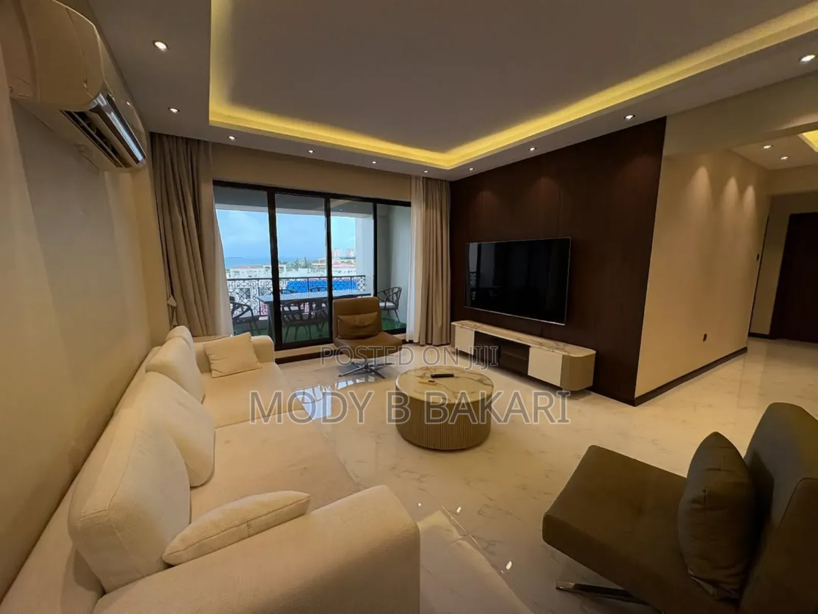 Furnished 3bdrm Apartment in Masaki for rent