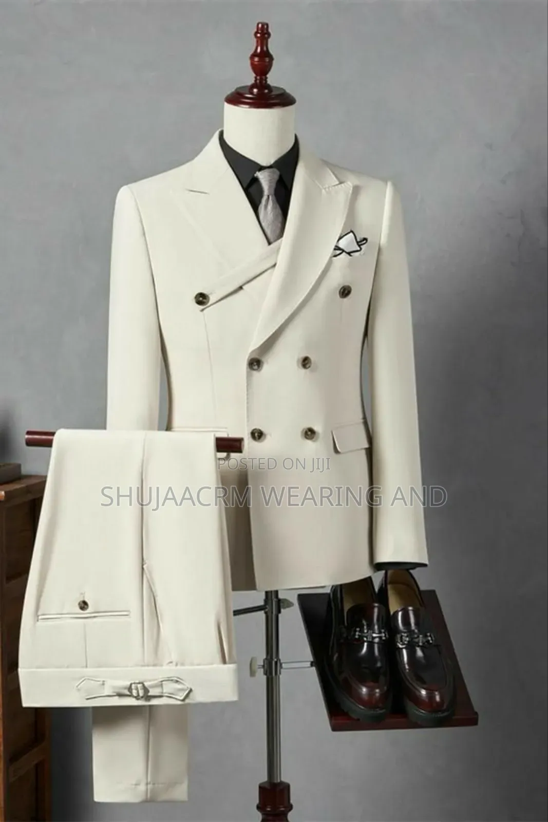 Men Plain Office Suit
