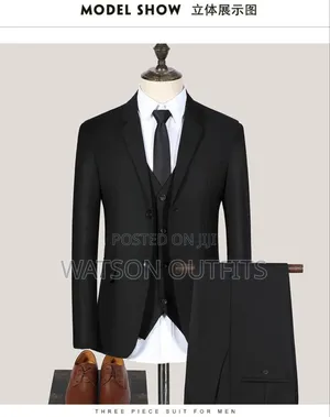 Maligan Two Buttons Male Suits