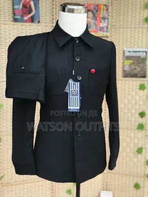 Maligan Black Suits in Safari Mode
