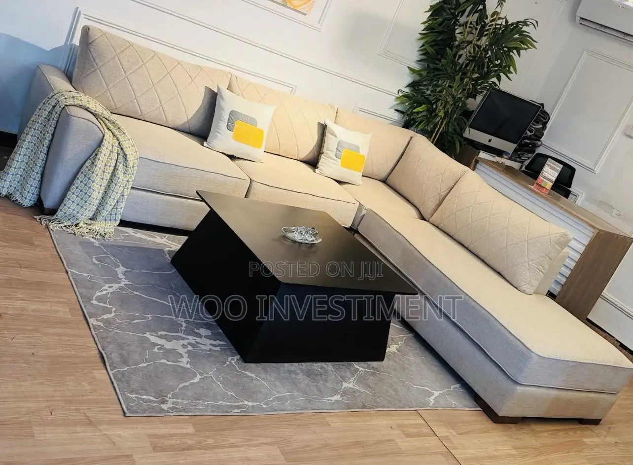 L-Shape Sofa Kali Sana Za L-Shape Clean Sana Materials