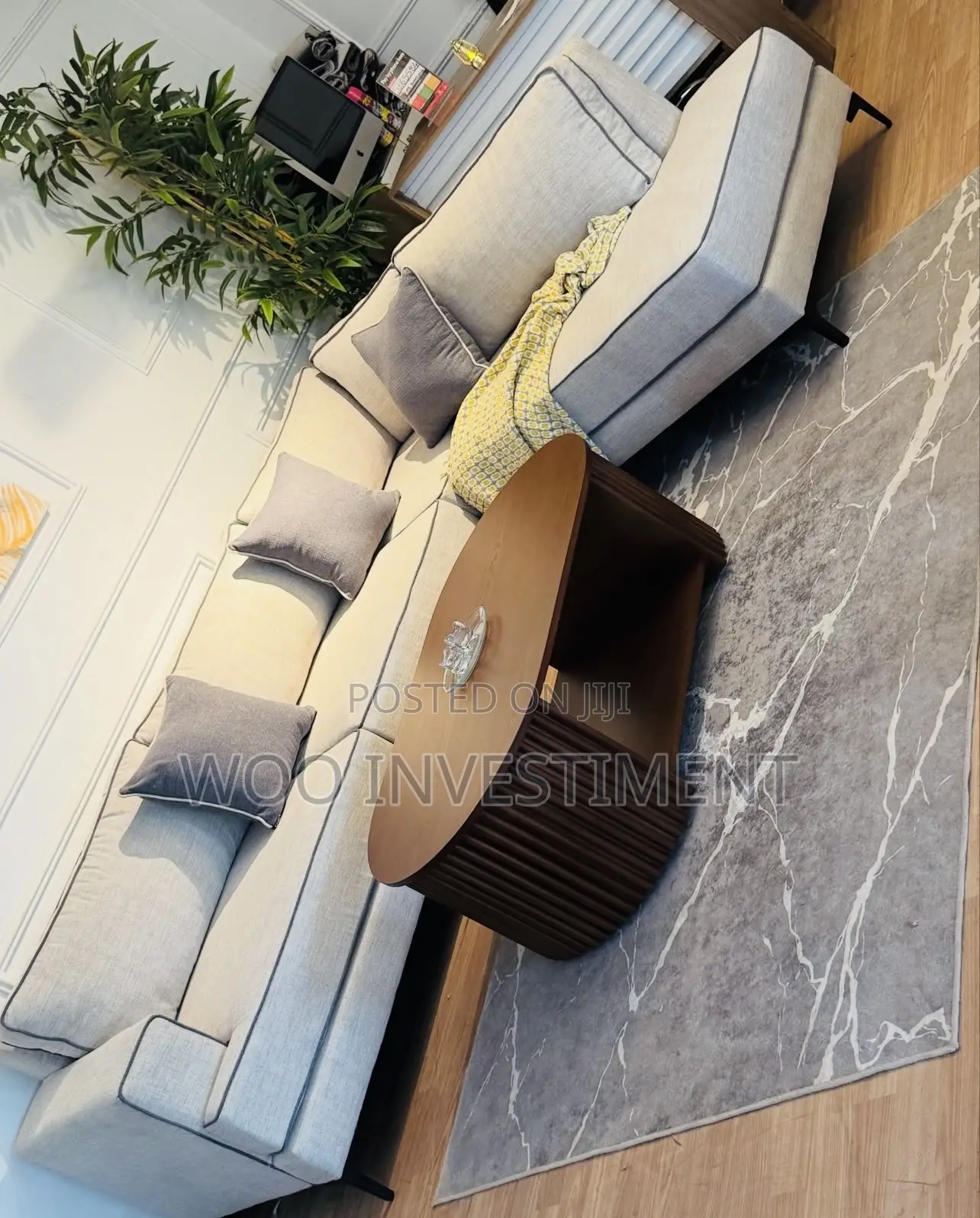 L-Shape Sofa Kali Sana Za L-Shape Clean Sana Materials