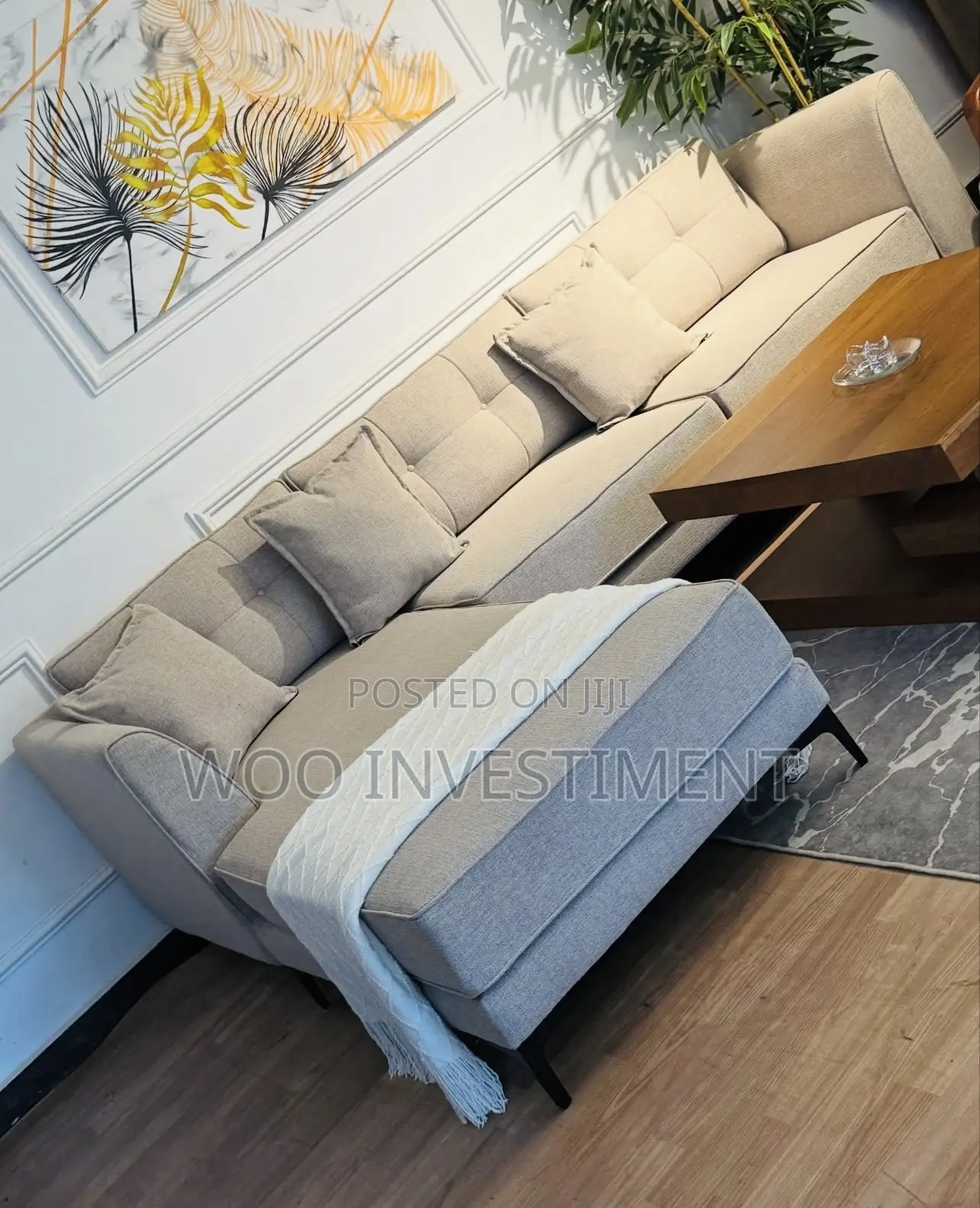 L-Shape Sofa Kali Sana Za L-Shape Clean Sana Materials