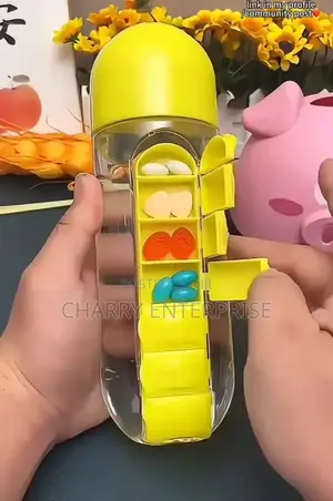 Medicine Pill Box Water Battle