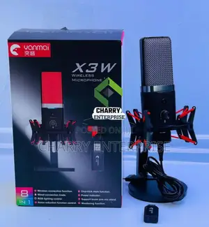 High Quality 8 in 1 Wireless Microphone Otg Wireless Clip