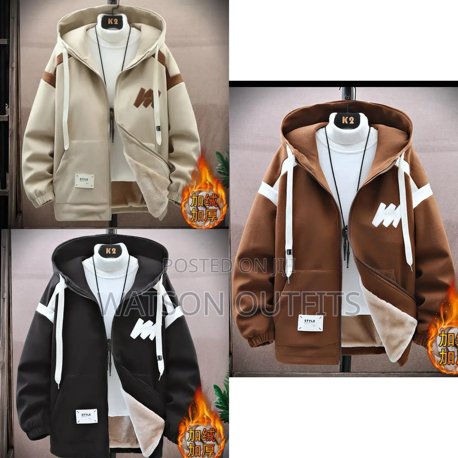Heavy Materials Unisex Jackets