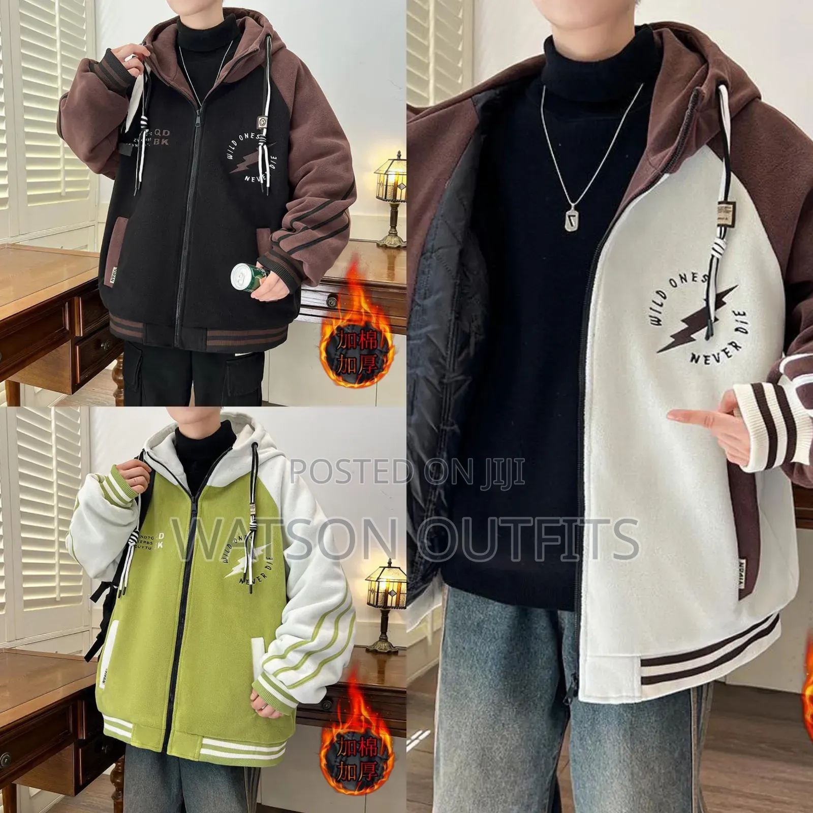 Heavy Materials Unisex Jackets