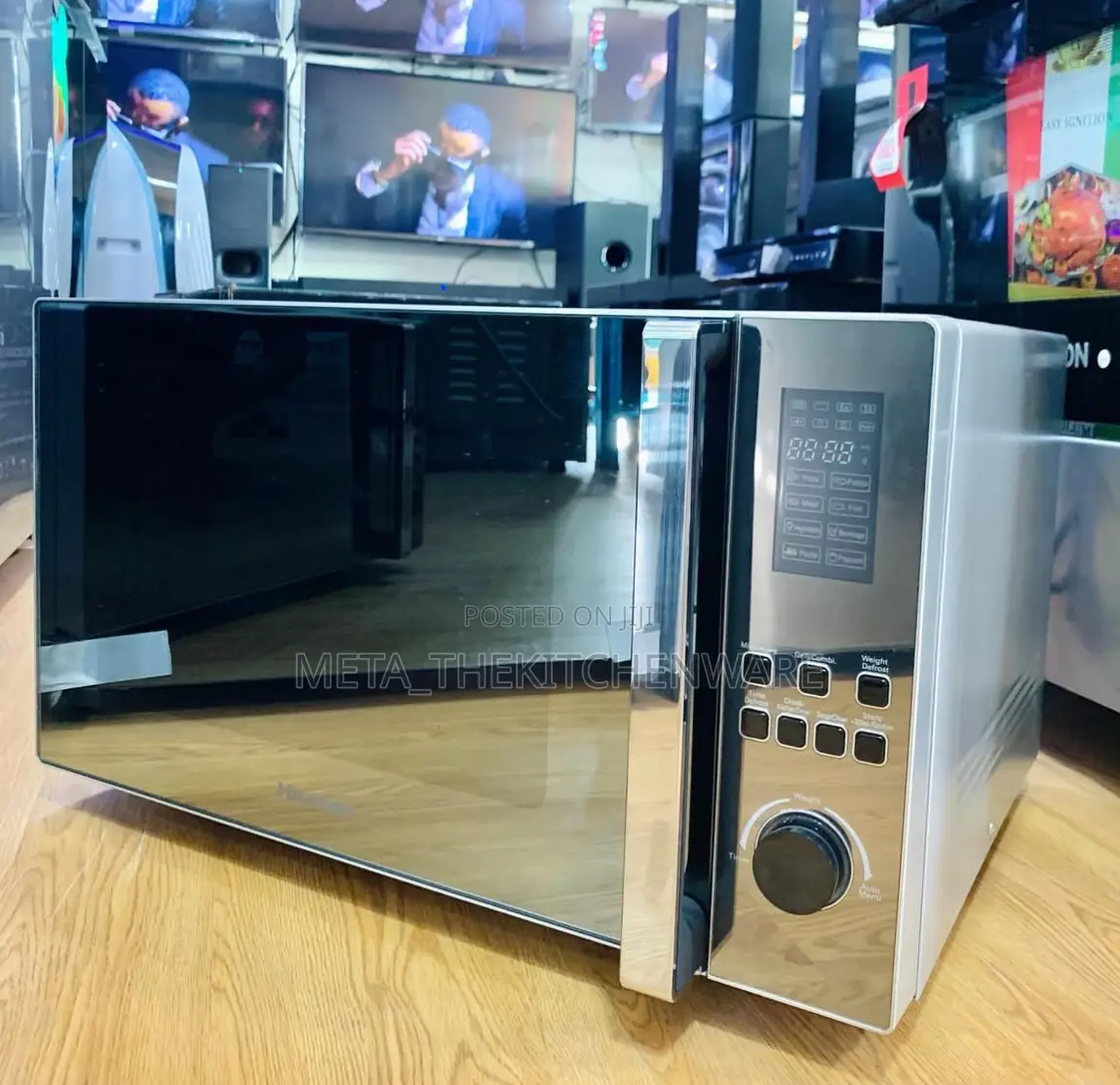 Hisense Digital Microwave Oven With Grill 45l|H45momk9