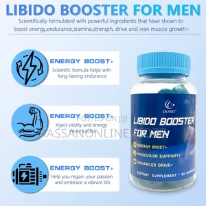 Douzi Libido Booster for Men 60 Gummies