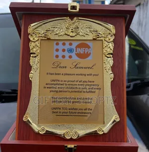 Shield Award Plaque