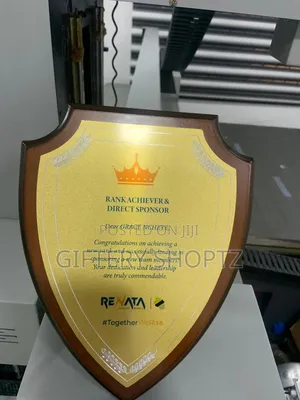 Shield Award Plaque