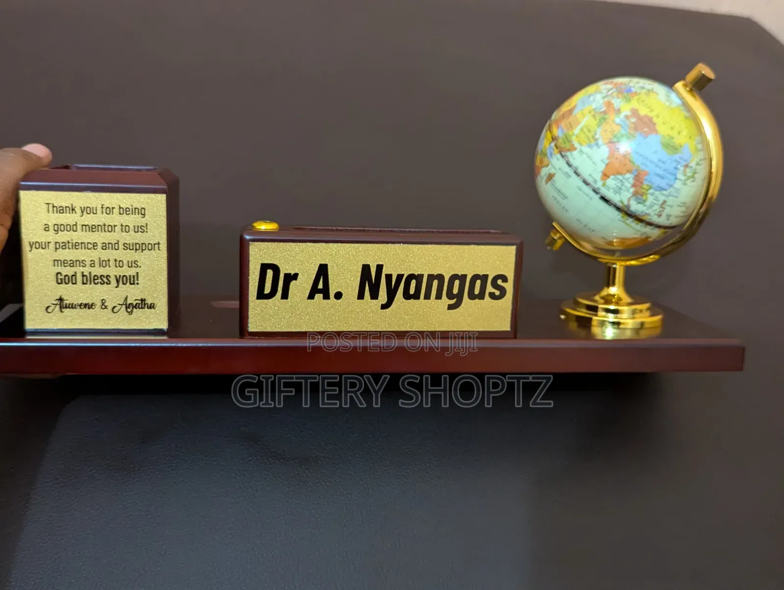 Globe Desk Organiser