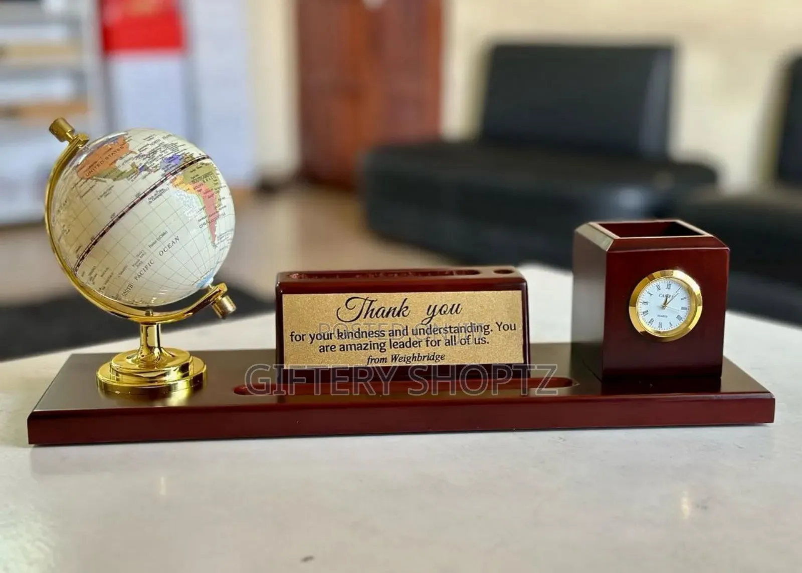 Globe Desk Organiser