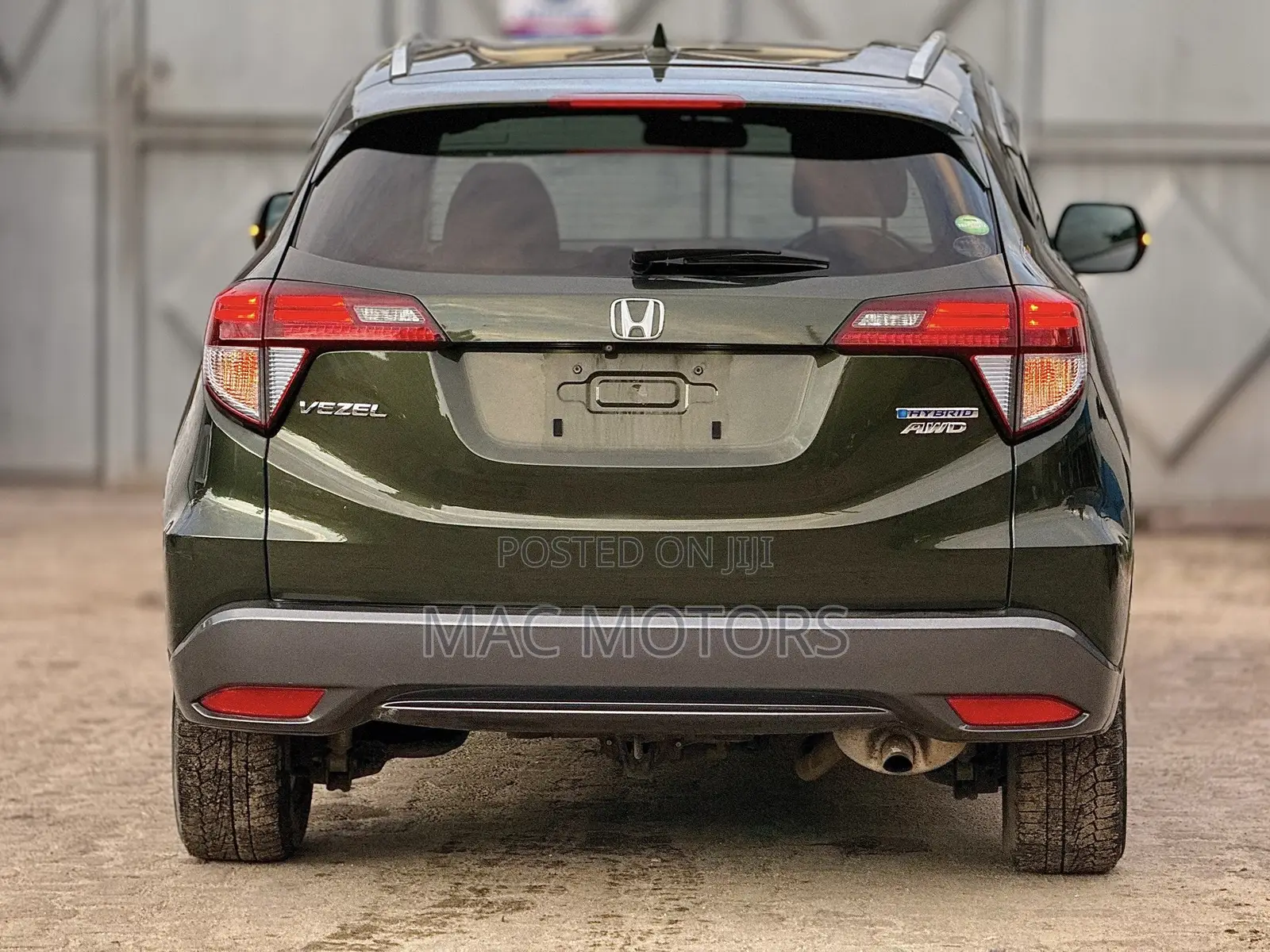 Honda Vezel 2014 Green
