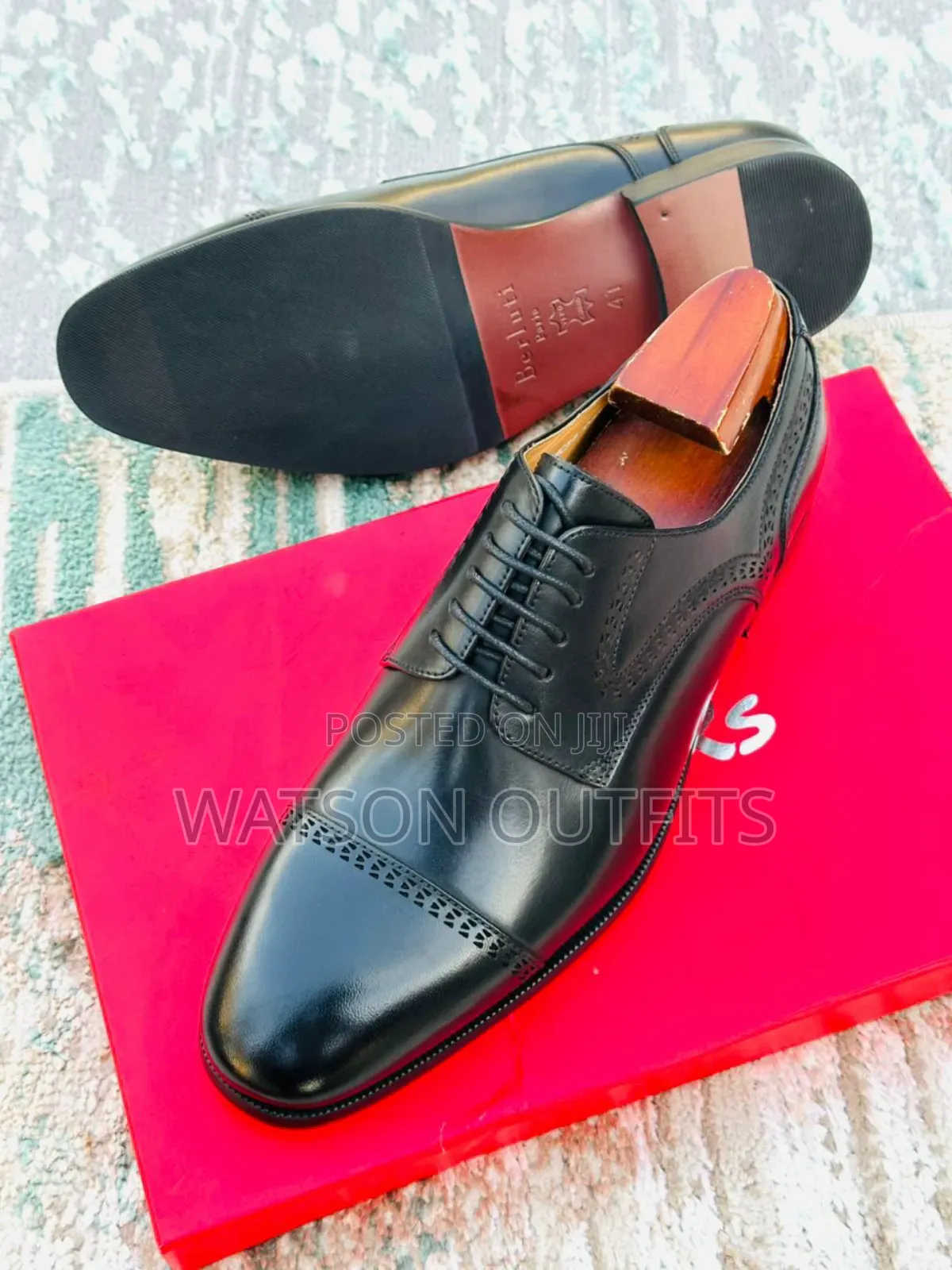New Berlutti Special Moccasins Za Ngozi