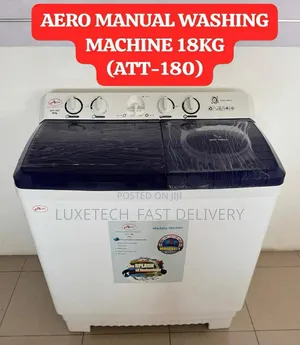 Aero 18kg Twin-Tub Washing Machine for Wash and Spin