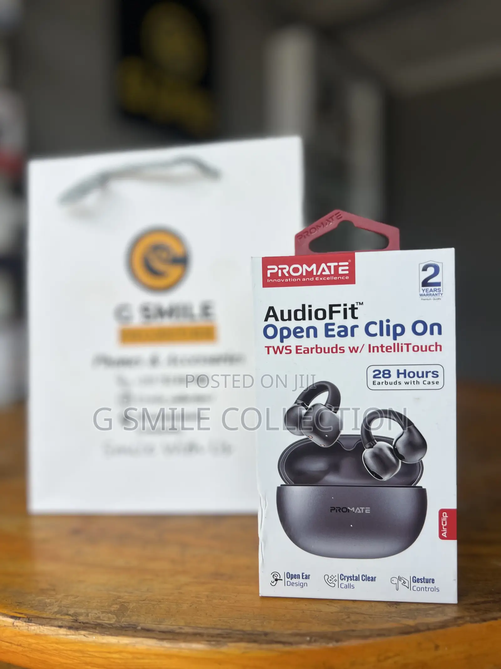 Promate Audiofit Open Ear Clip on TWS Earbuds
