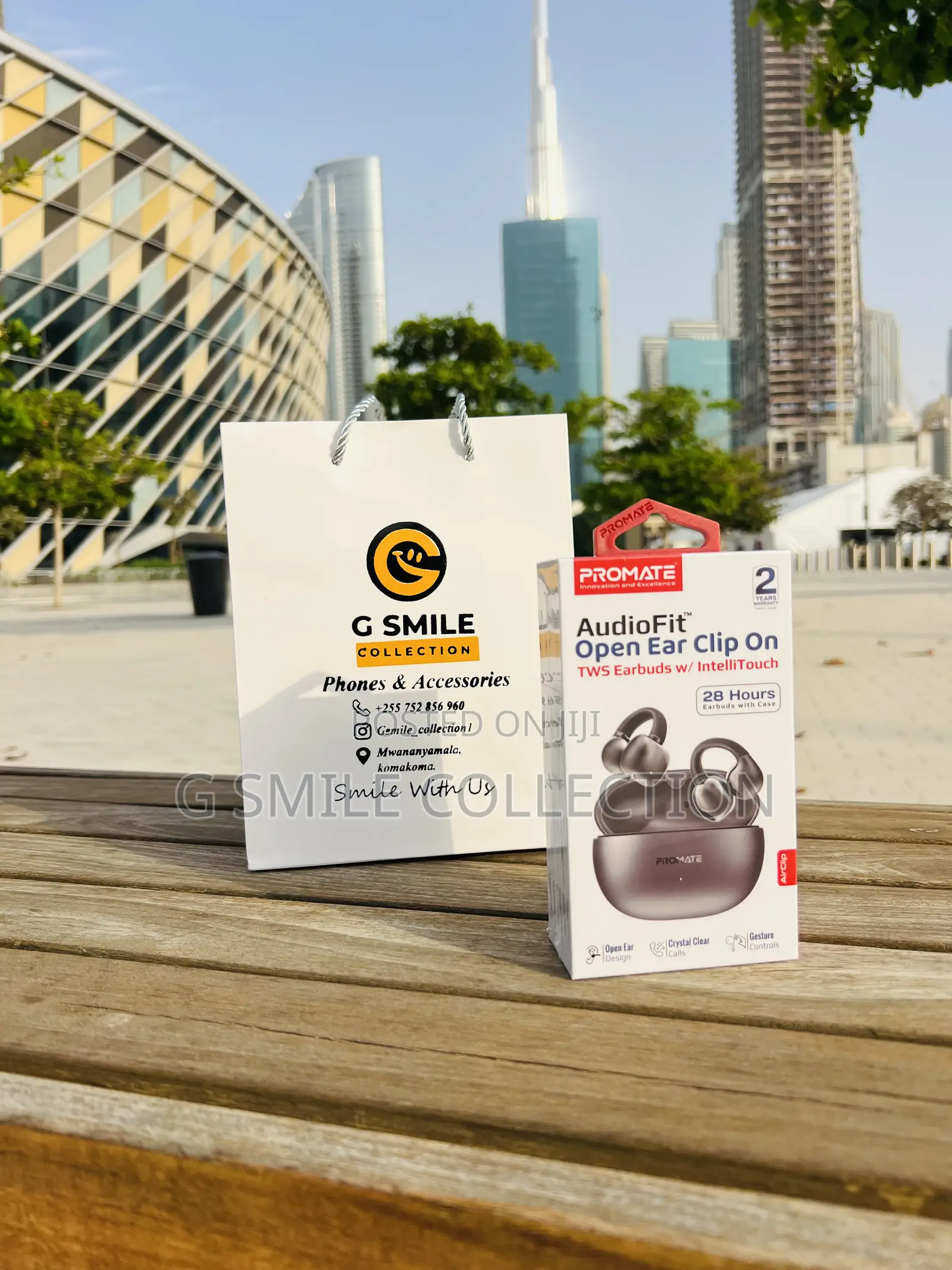 Promate Audiofit Open Ear Clip on TWS Earbuds
