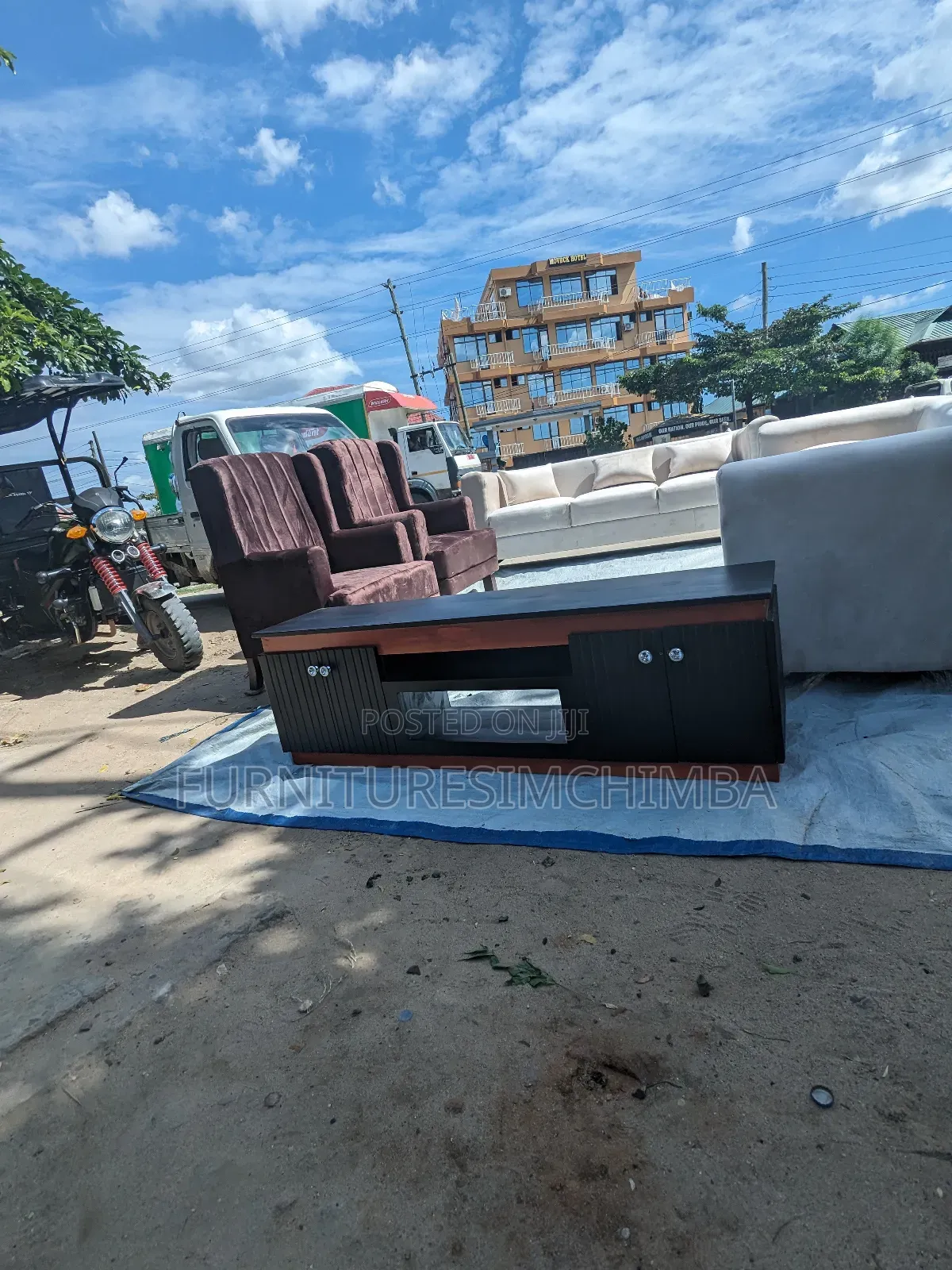 Full Set Sofa, Tv Stand and Arm Chair