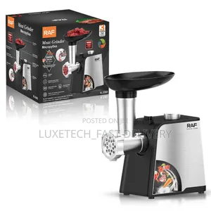 Raf R.3392 Meat Grinder for Mincing and Mixing Meat, Fish
