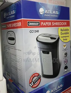 Atlas Cc1240 Paper Shredder 19lt