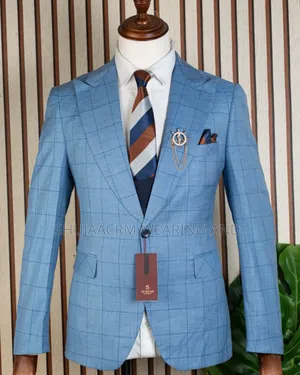 Light Blue Draft Suit/New Stock