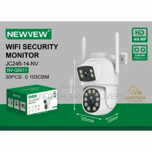 Newvew Dual-Lens Wifi Security Camera