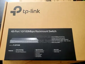 Tp-Link Tl-Sf1048 48-Port 10/100mbps Rackmount Switch
