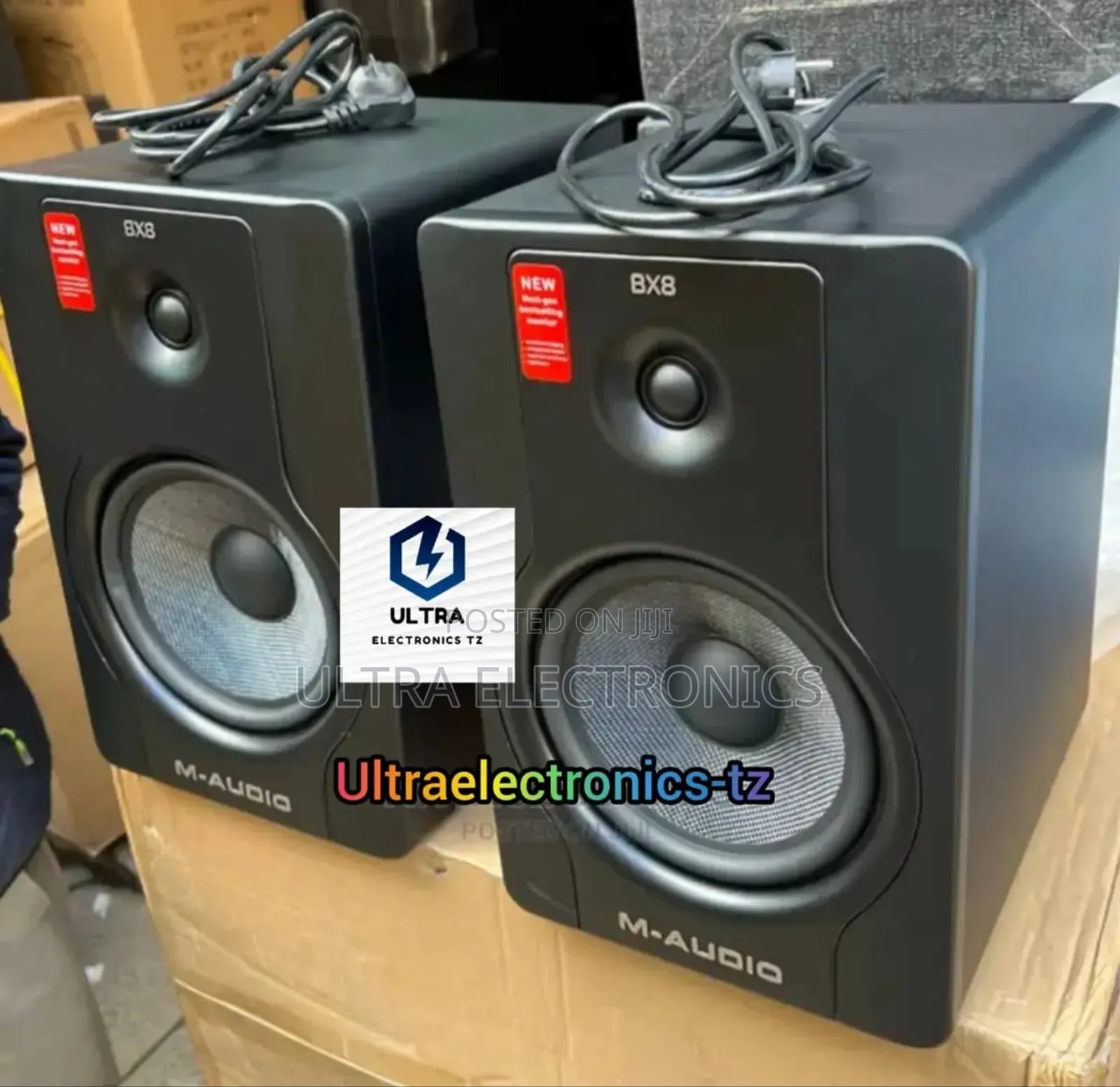 Bx8 D2 Bi Amplified Studio Monitor 130 Watts 8 Inch Woofer