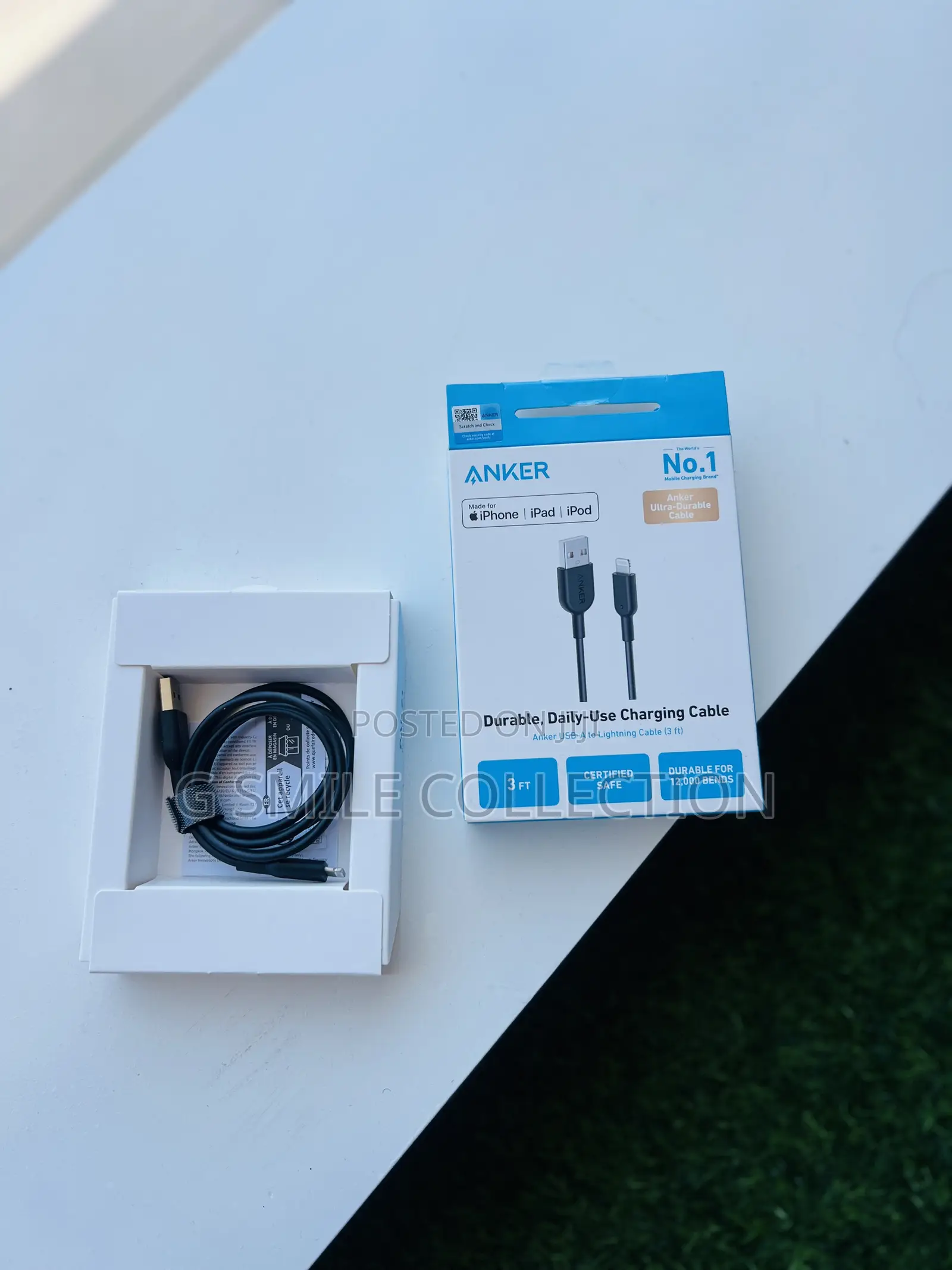 Anker Usb a to Lightining/iPhone Original Cables