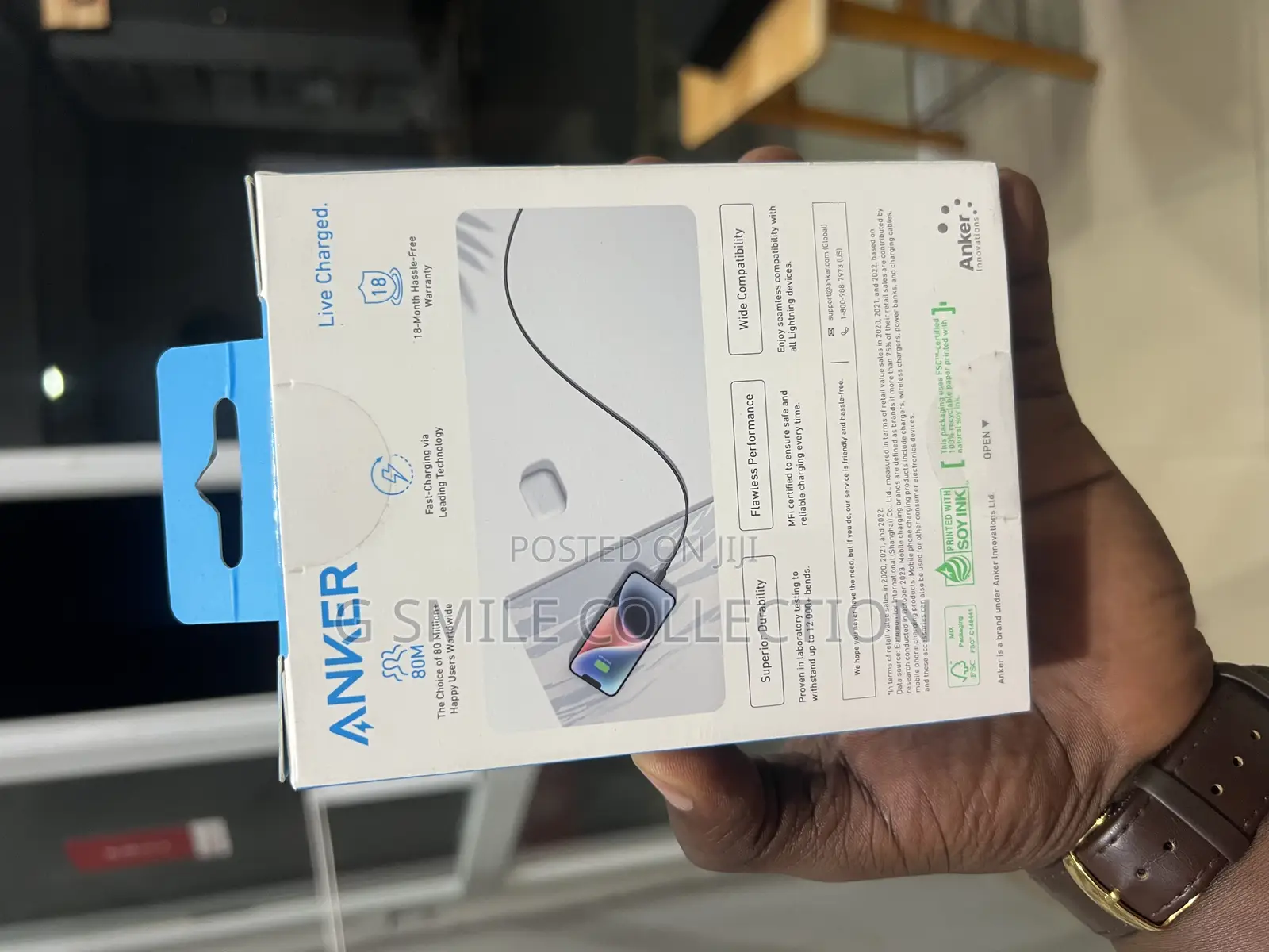 Anker Usb a to Lightining/iPhone Original Cables