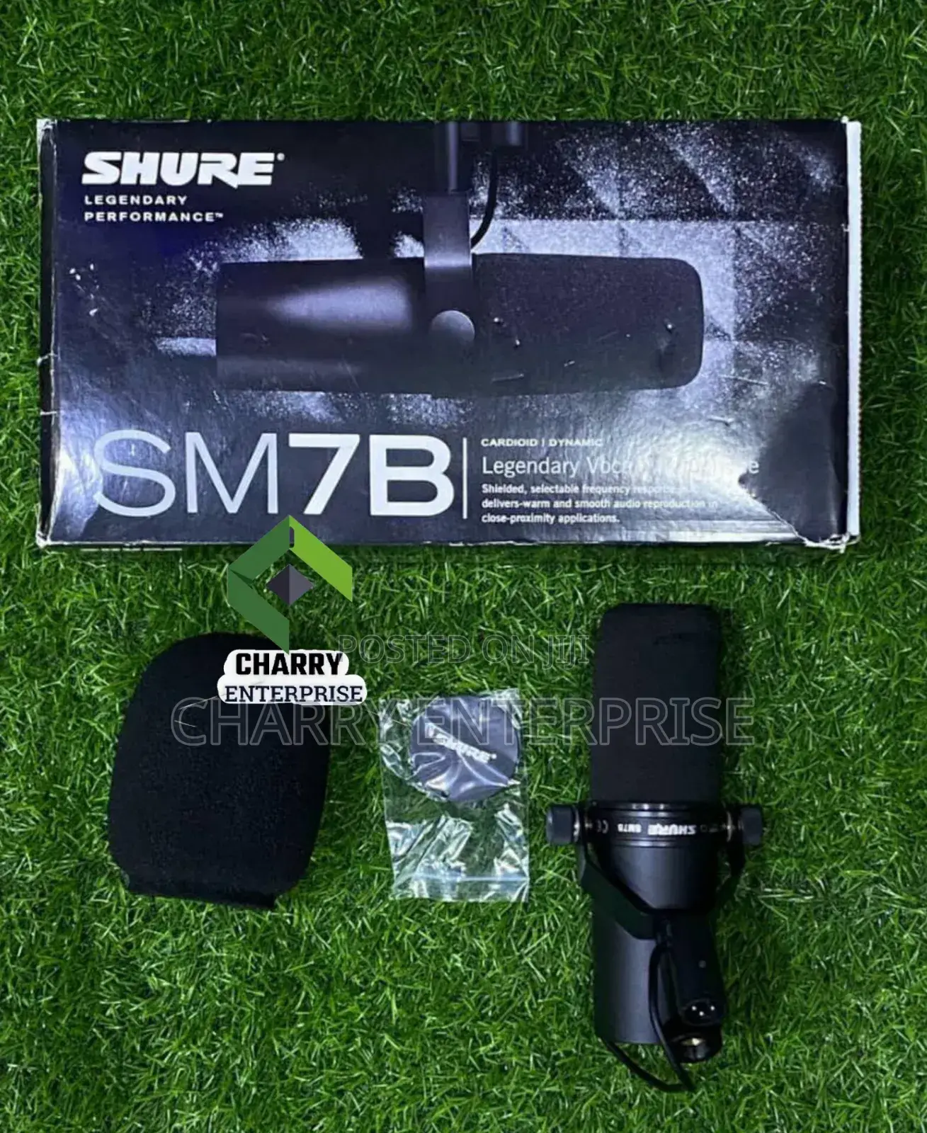 Original Shure Sm7b Legendary Vocal Dynamic Microphone/ Mic