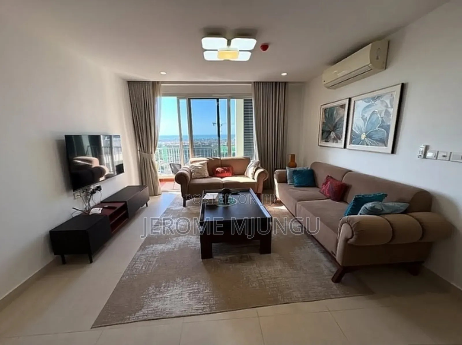 Furnished 3bdrm Apartment in Mikocheni for rent