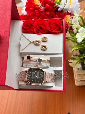 Casio Set for Ladies Gold and Black