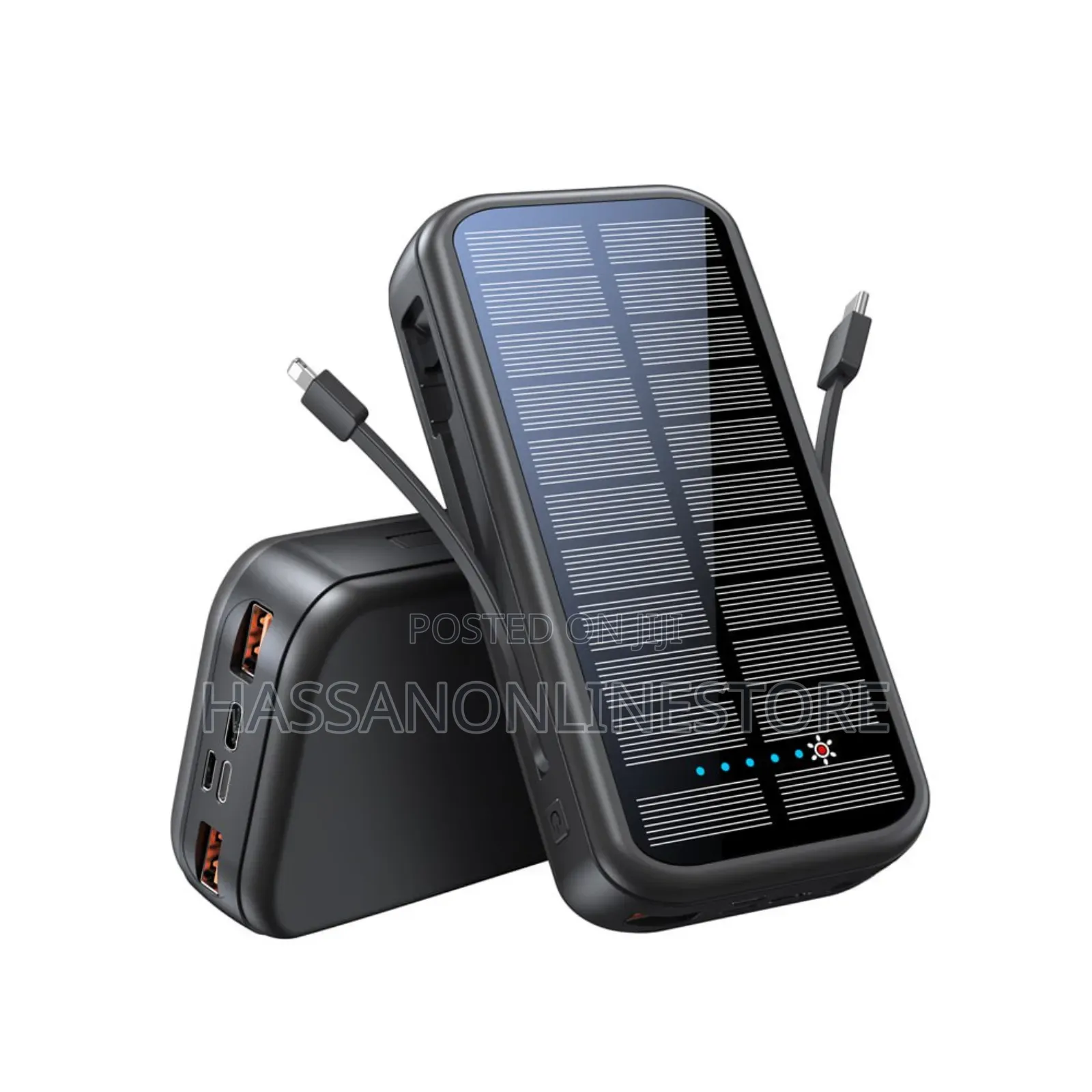 Green Lion Pd 20w Solar 2 16000mah Power Bank - Black